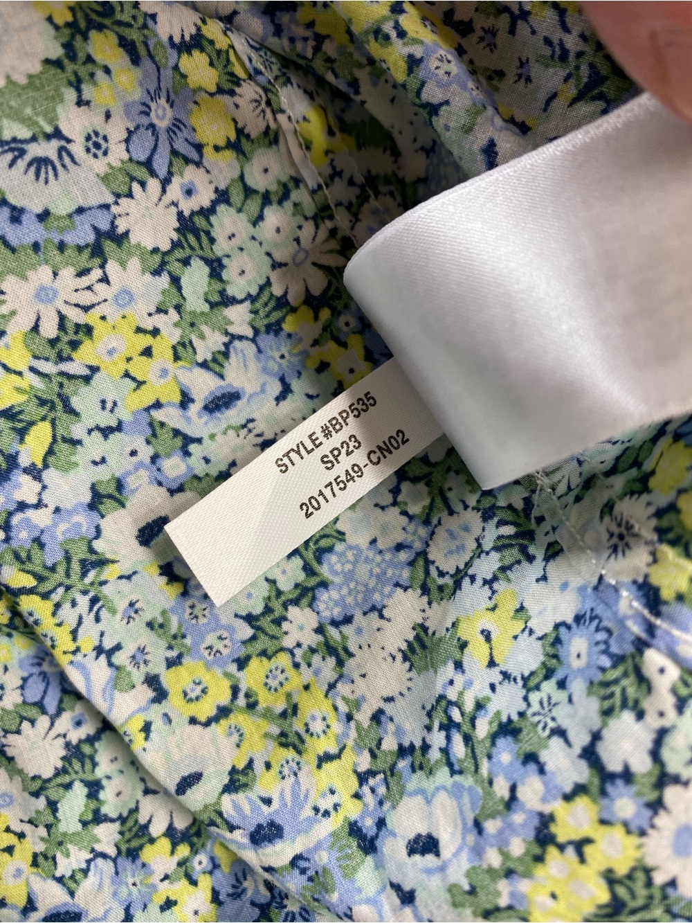 J. Crew Slim Fit Shirt in Liberty Thorpe Hill Fabric - Picture 10 of 11